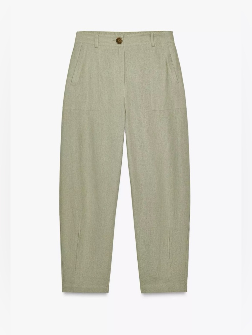 ZARA LINEN JOGGER PANTS
NWT  Color: KHAKI * Size: XL